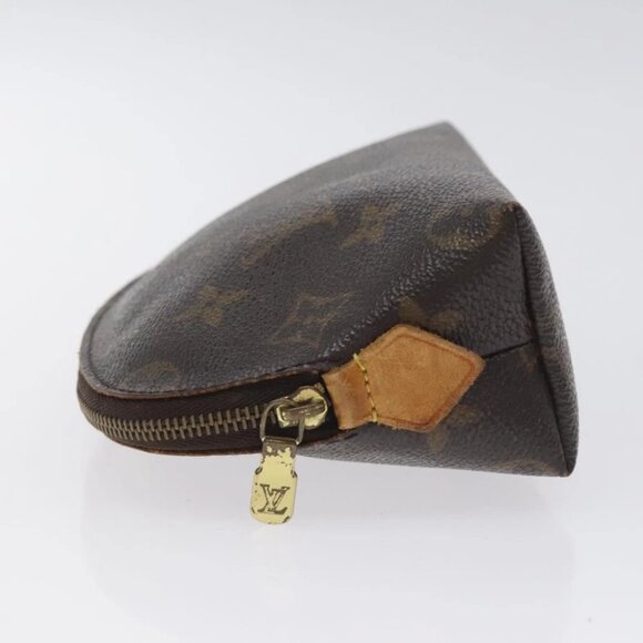 LOUIS VUITTON Monogram Pochette Cosmetic PM Pouch M43998 LV Auth 130658 - Picture 14 of 16